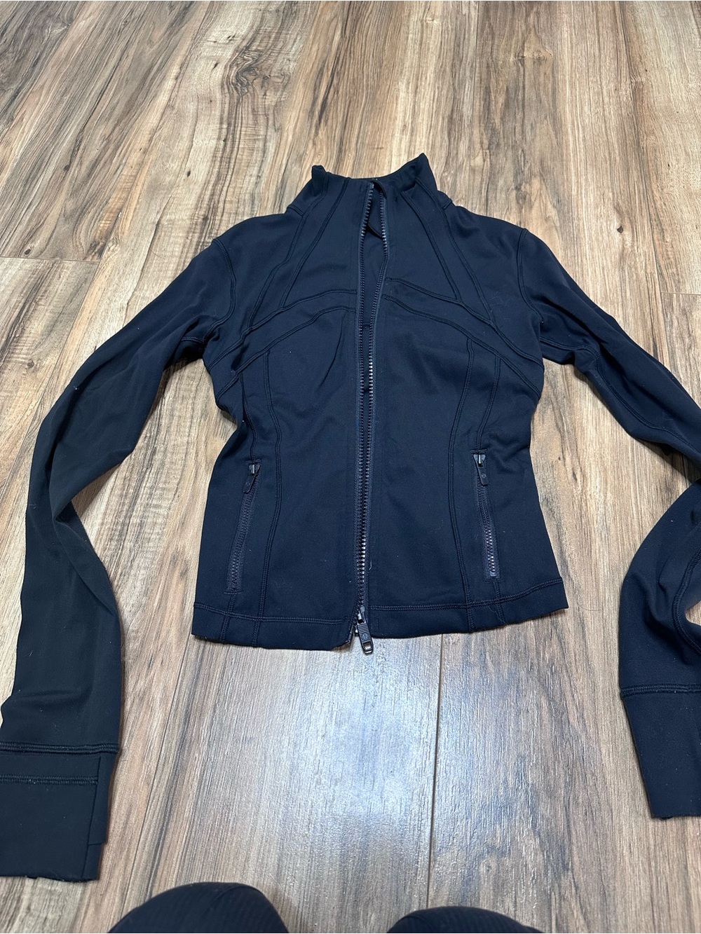 lululemon athletica Black Bomber Jacket